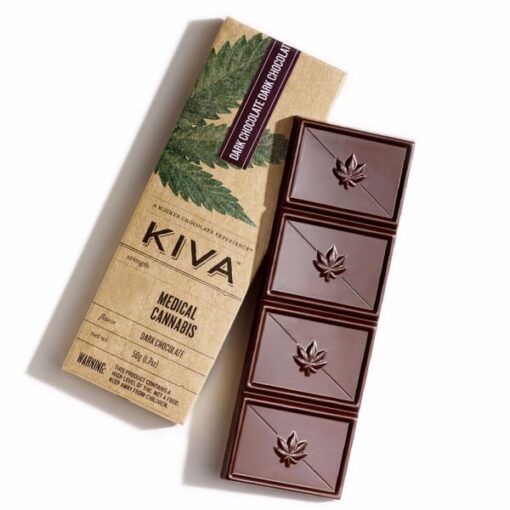 kiva dark chocolate bar